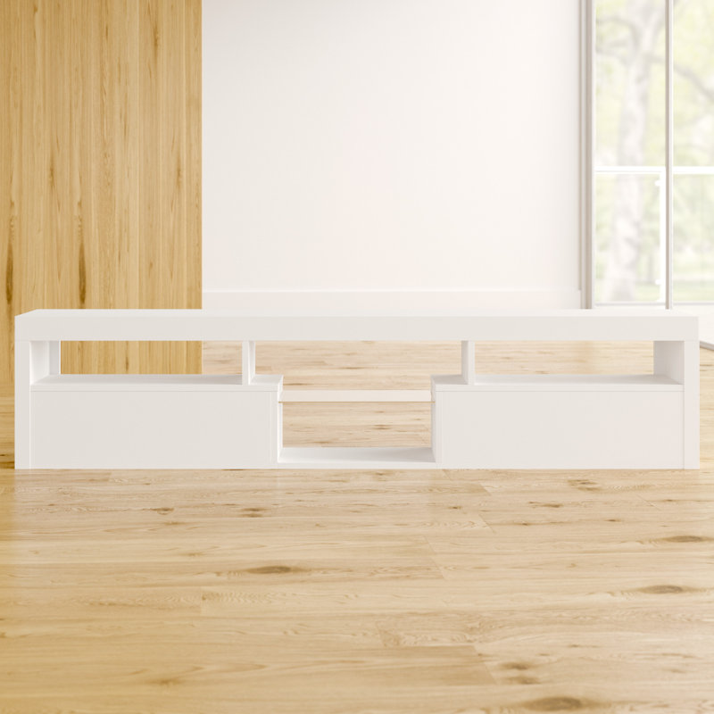 Orren Ellis Sabacky Floating TV Stand for TVs up to 88" & Reviews Wayfair